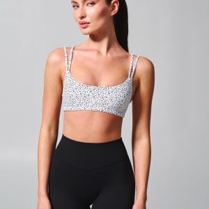 Heliovara Sports Bra - Dalmatian Print