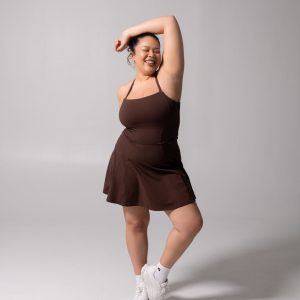 Bend And Snap Dress - Espresso
