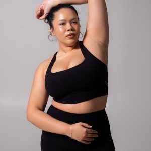 Heliovara Sports Bra - Onyx Black