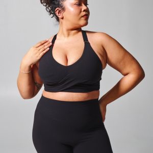 Heliovara Wrap Sports Bra - Onyx Black