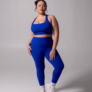 Heliovara Sports Bra - Rio Blue