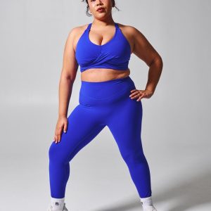 Heliovara Wrap Sports Bra - Rio Blue