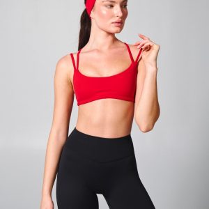 Heliovara Sports Bra - Lipstick Red