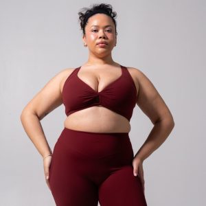 Twist Fit Sports Bra - Vineyard