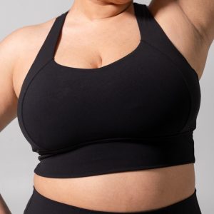 Heliovara Twilight Sports Bra - Onyx Black