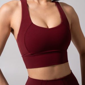 Heliovara Twilight Sports Bra - Vineyard