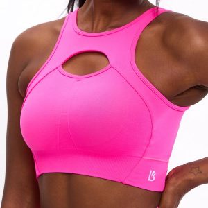 Form Reversible Seamless Sports Bra - Candy Crush Pink