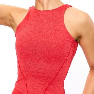 Heliovara Heather Tank - Salsa Red