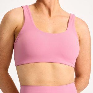 Double Dip Butter Sports Bra - Bloom