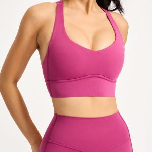Collagen Sports Bra - Empire Rose