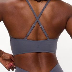 Heliovara Sports Bra - Blue Steel