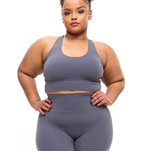 Heliovara Sports Bra - Blue Steel