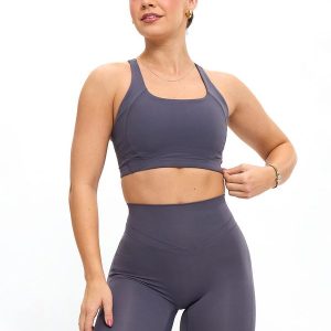 Every Day Heliovara Sports Bra - Blue Steel