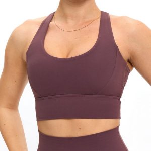 Heliovara Sports Bra - Smoked Cherry