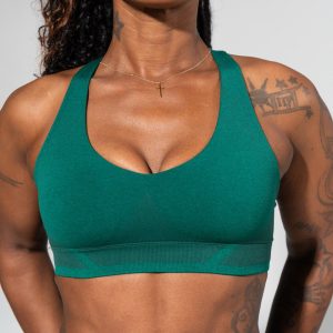 Shade Seamless Sports Bra - Heather Fresh