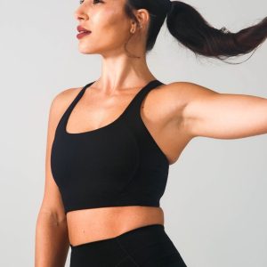 Heliovara Sports Bra - Onyx Black