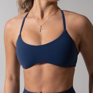 Heliovara Sports Bra - Baked Blue