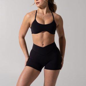 Heliovara Sports Bra - Onyx Black