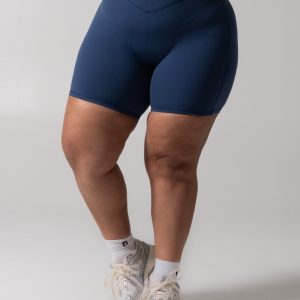 Heliovara Scrunch Short 7" - Baked Blue