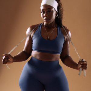 Heliovara Sports Bra - Baked Blue