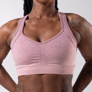 Heliovara Seamless Sports Bra - Heather Rose Ombre