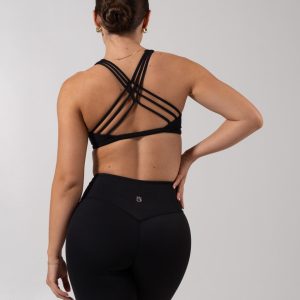 Heliovara Sports Bra - Onyx Black