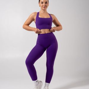 Heliovara Sports Bra - Grape Jelly